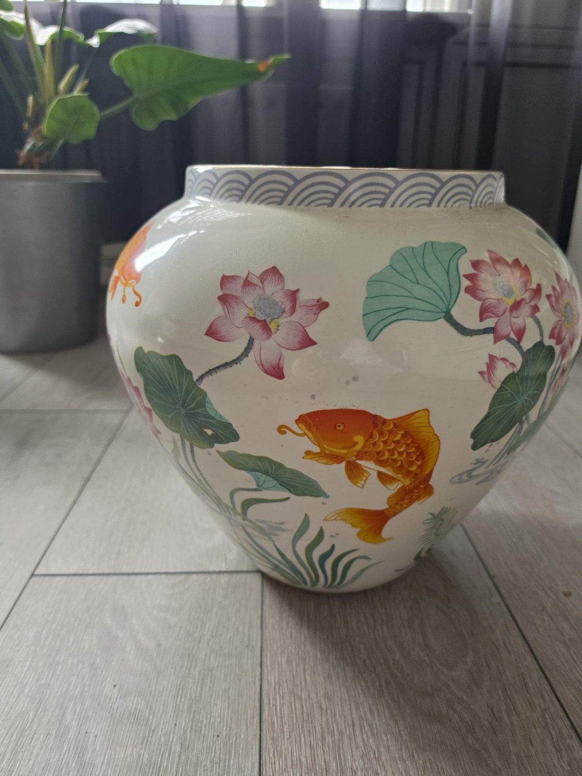 Franklin Mint 'The Vase of the Golden Carp' door Zhou Jiang, Antiek en Kunst, Ophalen of Verzenden