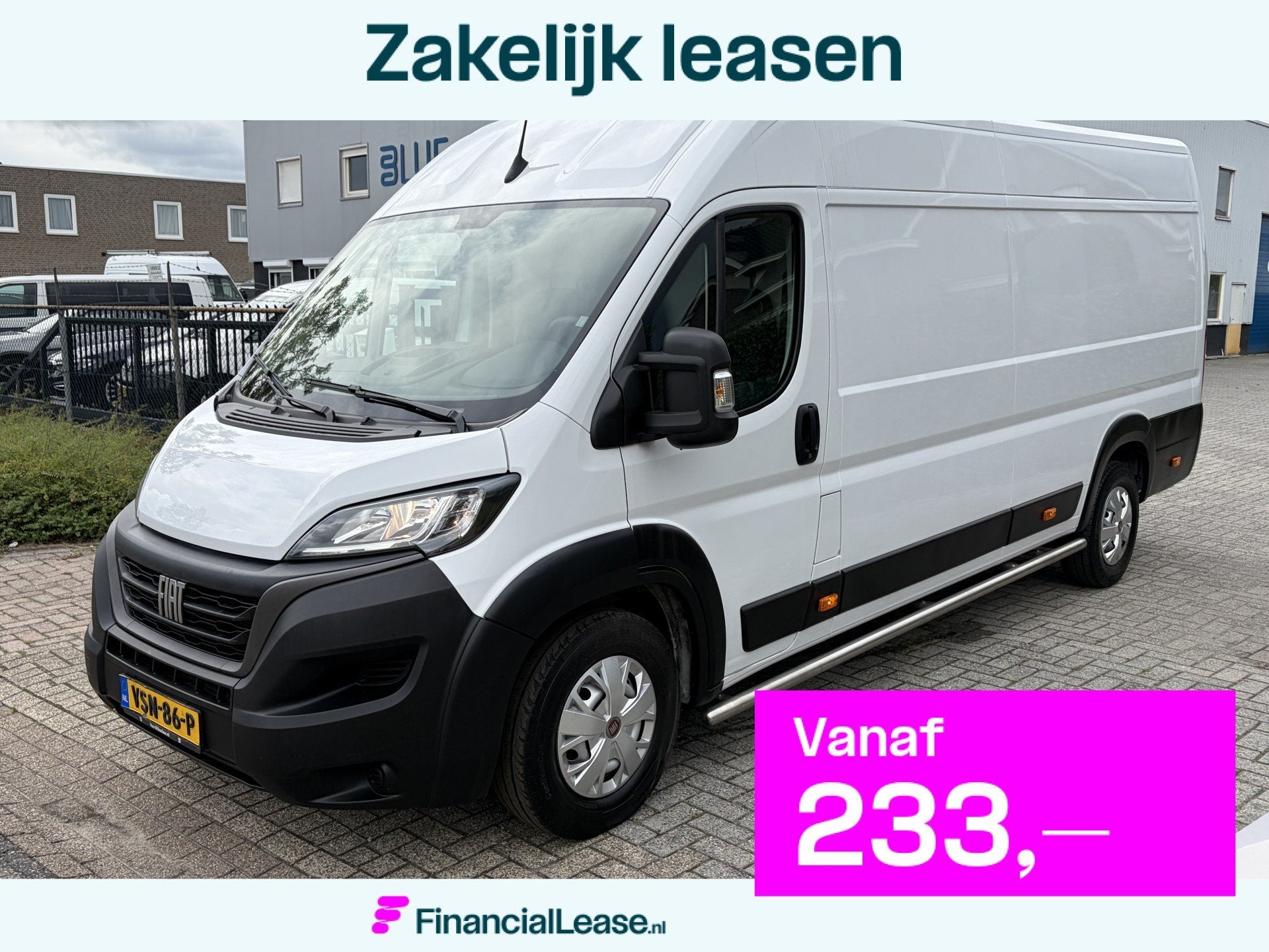 Fiat Ducato 35H 2.2 MultiJet 140PK E6 L4H2 Heavy  3-zits, Dealer onderhouden, Stof, Gebruikt, 4 cilinders
