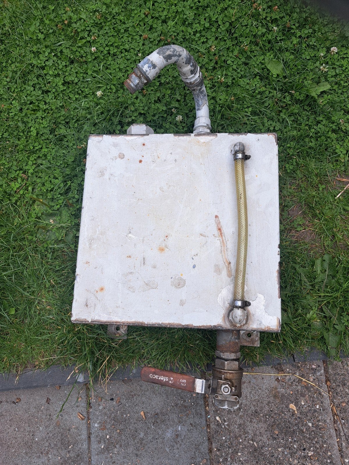 hydrauliek tank  houtklover /boot, Ophalen