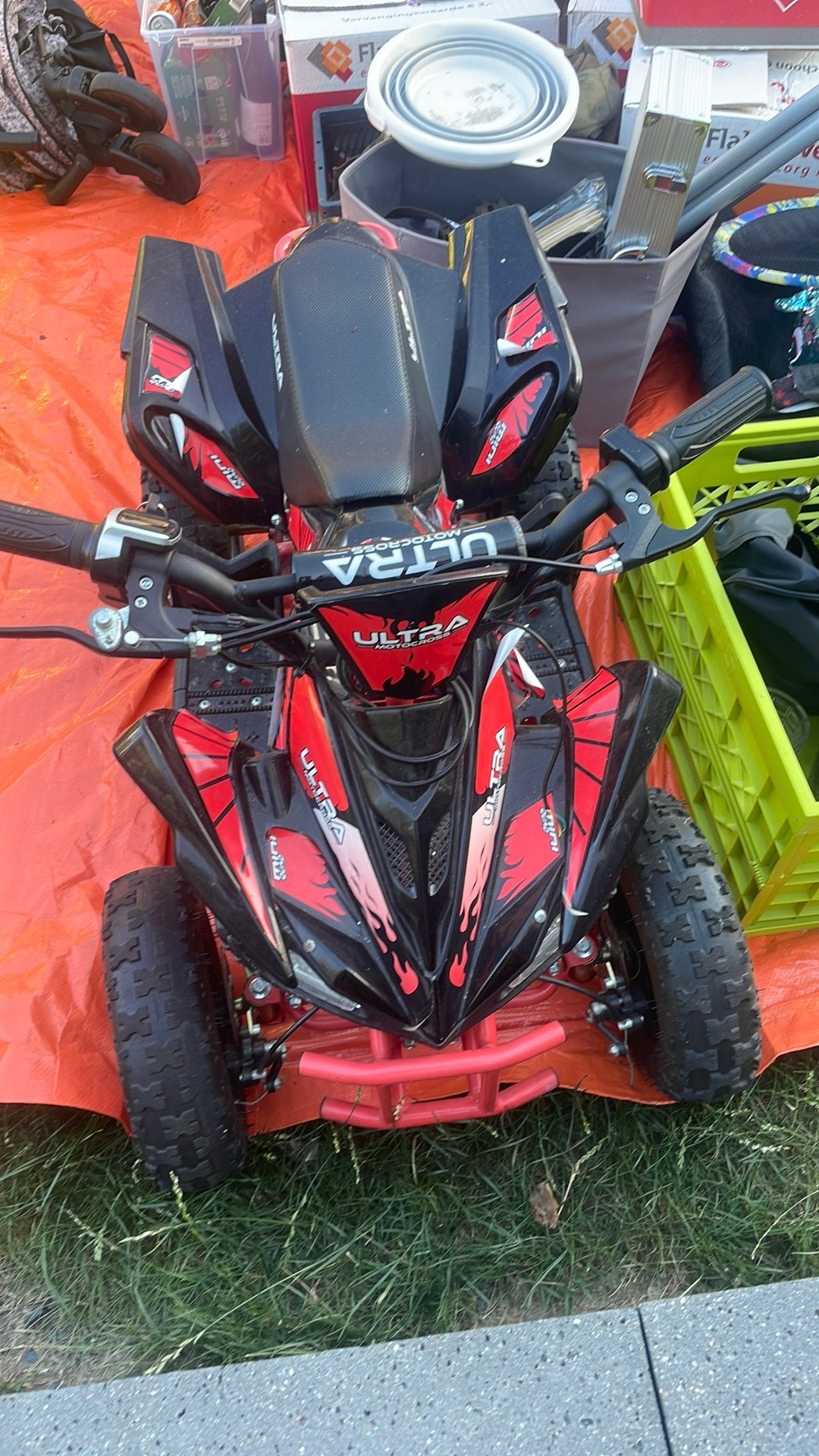 Super gave ultra motocross, electrische mini quad., Ophalen, Zo goed als nieuw, Jongen of Meisje