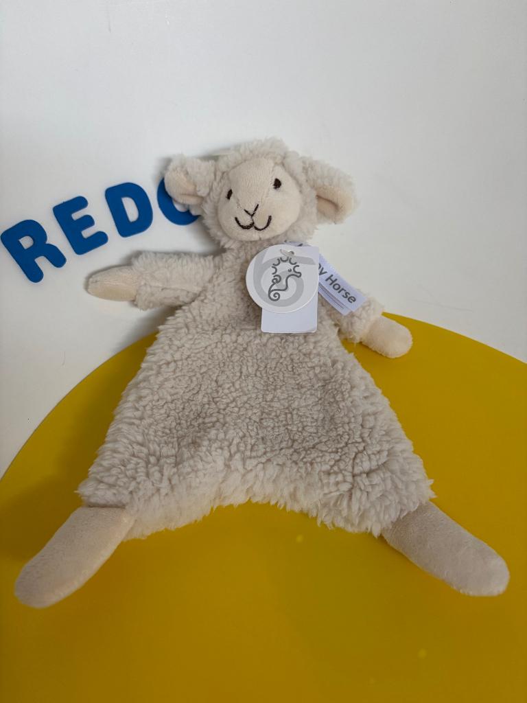 K1482 happy horse schaap schaapje lamb Leo, Kinderen en Baby's, Speelgoed | Knuffels en Pluche, Ophalen of Verzenden, Overige typen