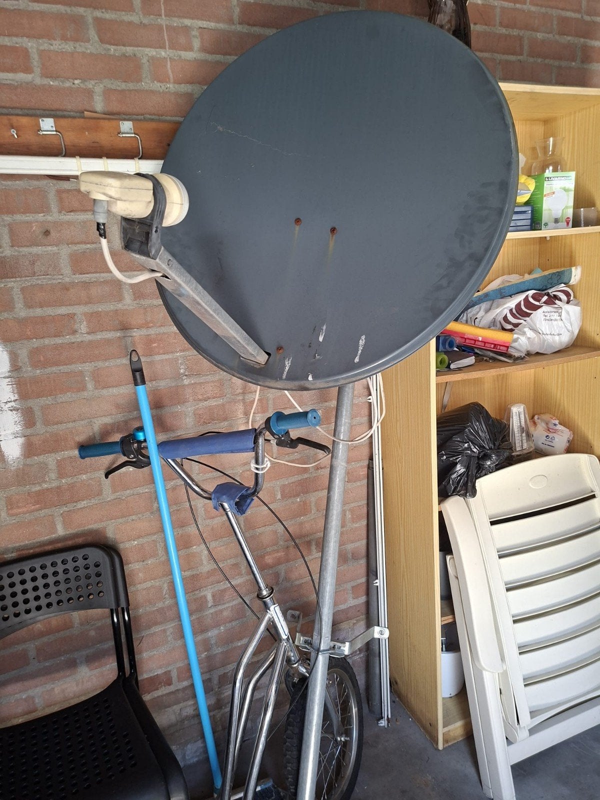 Schotelantenne, Audio, Tv en Foto, Schotelantennes, Ophalen of Verzenden, Gebruikt, (Schotel)antenne, Overige merken