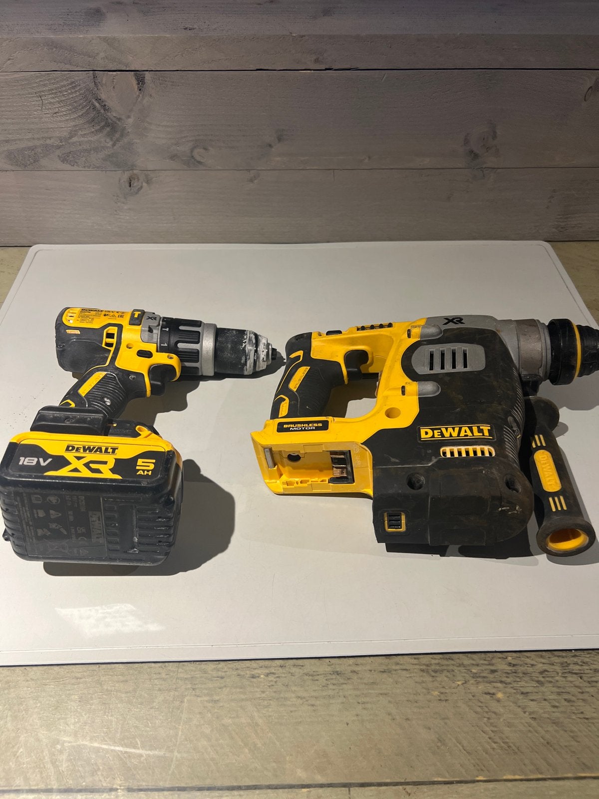 DeWalt Boorhamer en Boormachine Set - 18V XR, Kinderen en Baby's, Ophalen of Verzenden, N, N, N