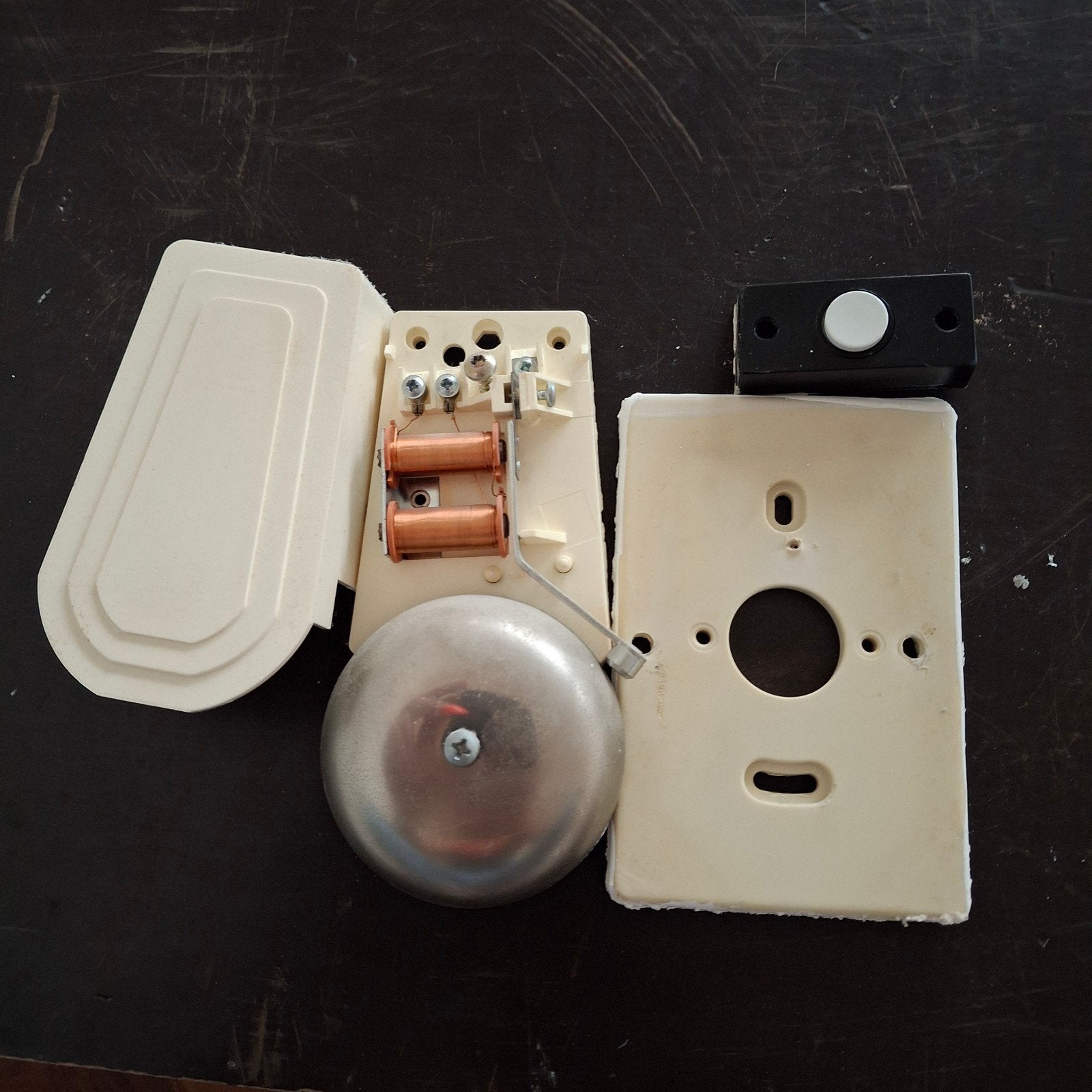 Vintage Deurbel - Werkend en Compleet, Ophalen of Verzenden, Gebruikt, Bedraad