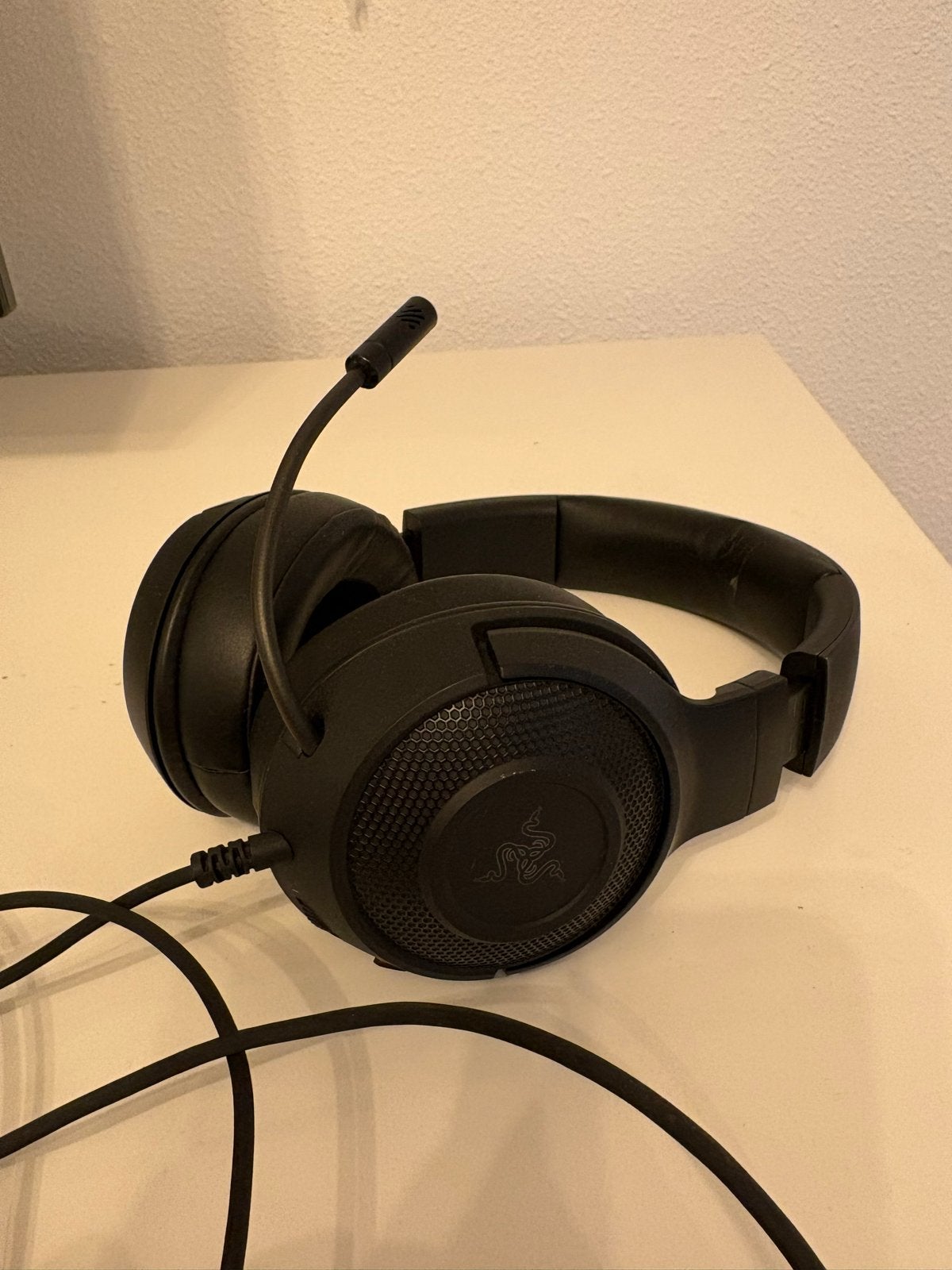 Razer Kraken Gaming Headset - Zwart, Zo goed als nieuw, Audio, Tv en Foto, Koptelefoons, Ophalen of Verzenden, Razer, Microfoon