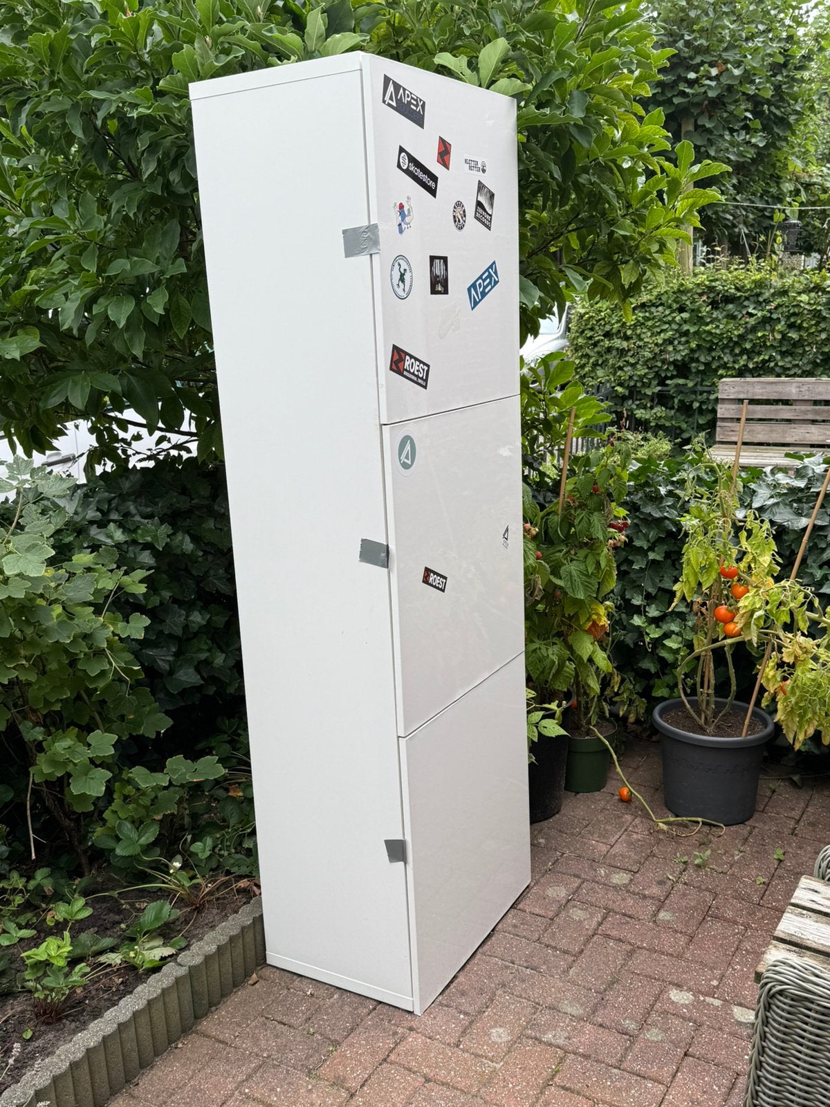Witte Ikea kast GRATIS, Ophalen of Verzenden, Zo goed als nieuw