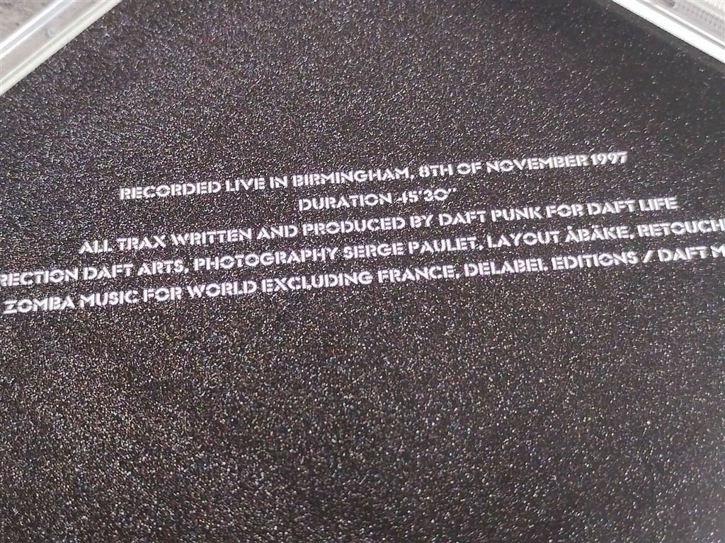 Daft Punk ‎– Alive 1997, Cd's en Dvd's, Cd's | Dance en House, Ophalen of Verzenden, Zo goed als nieuw, Disco