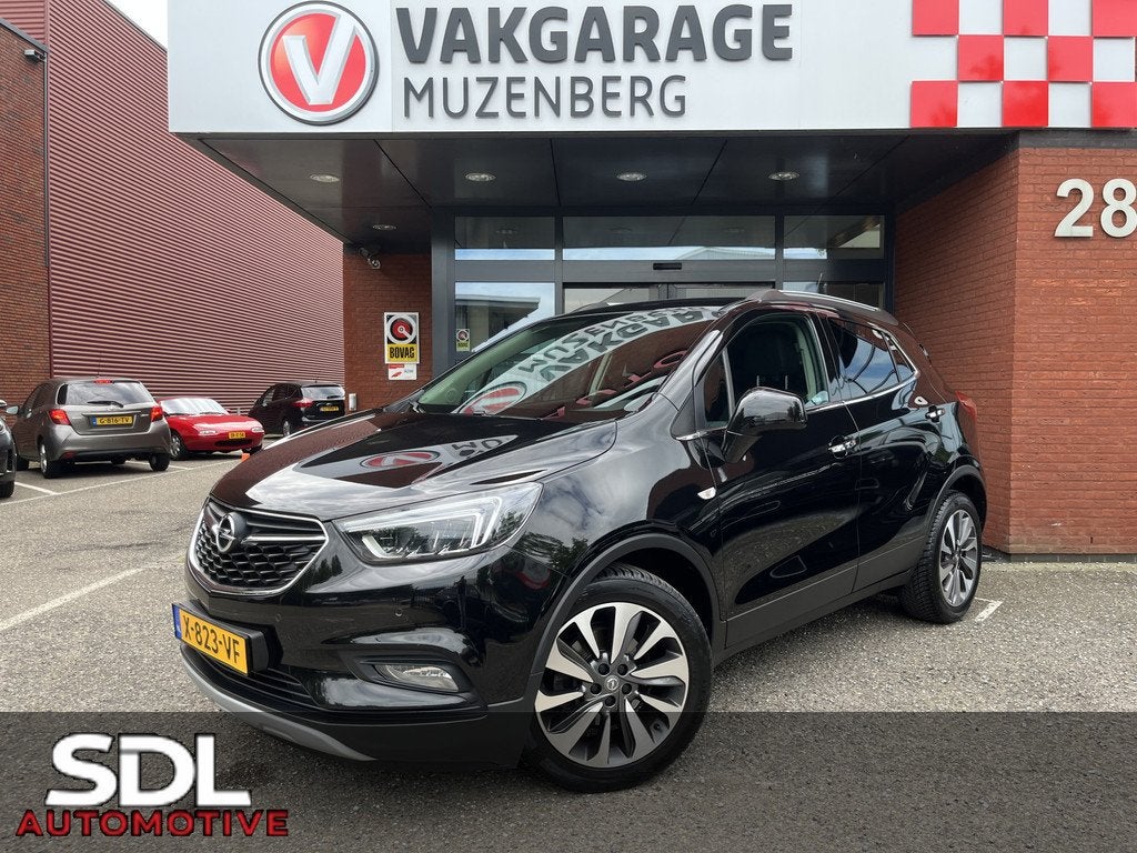 Opel Mokka X 1.4 Turbo Online Edition // LED // HALF-LEDER /, Auto's, Opel, 15 km/l, Gebruikt, Euro 6, Leder en Stof
