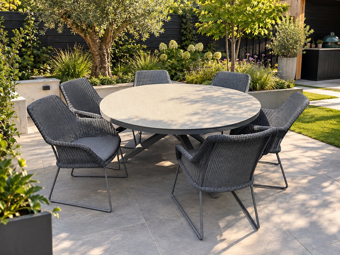 4SO 4 Seasons Outdoor Tuinset | Nieuw €3500 | Mooie Staat, Tuin en Terras, Ophalen, Zo goed als nieuw, Wicker, Stoel
