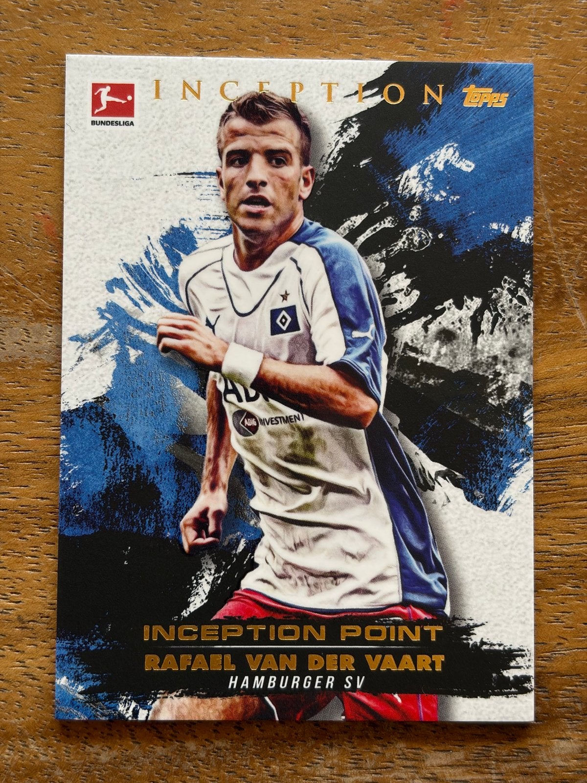 Rafael van der Vaart Inception Point Topps Bundesliga Kaart, Verzenden, Zo goed als nieuw, Buitenlandse clubs, Spelerskaart