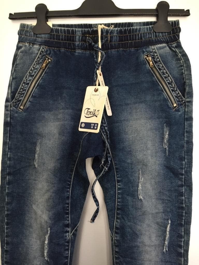 C952 Nieuw TOXIK: maat 34=XS Jeans spijkerbroek broek blauw, Kleding | Dames, Spijkerbroeken en Jeans, Blauw, Toxik, Nieuw, Ophalen of Verzenden