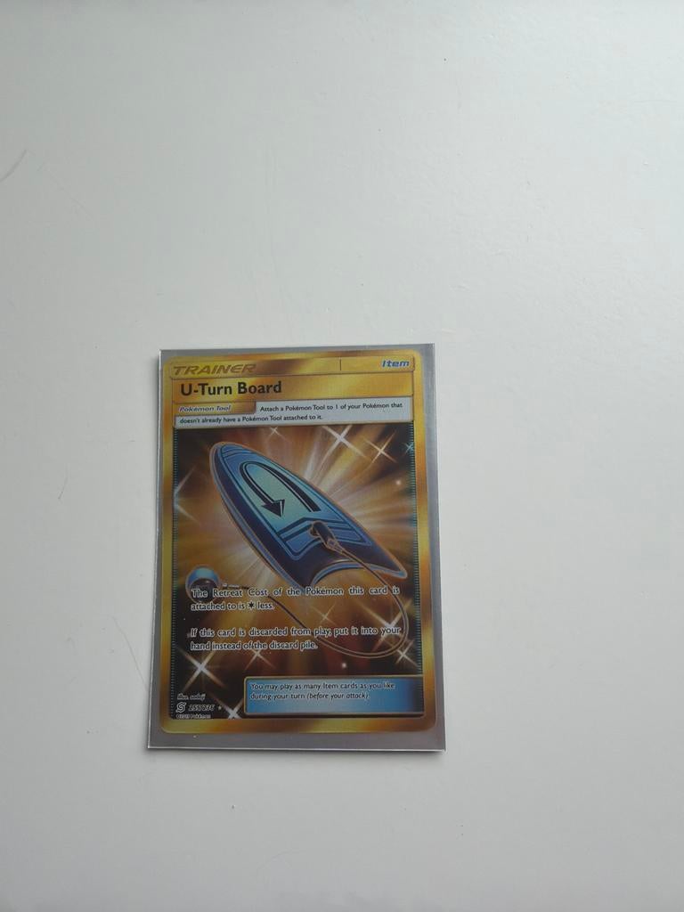 U-Turn Board Trainer 2019 Pokémon Kaart 254/236, Verzenden, Zo goed als nieuw, Losse kaart, Foil