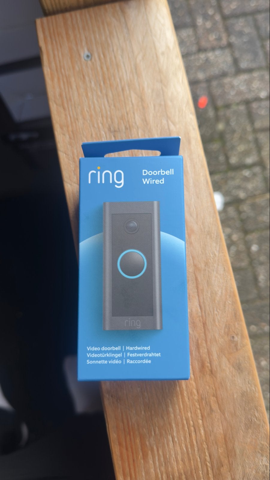 Nieuwe Ring Doorbell Wired - Slimme Videodeurbel, Ophalen of Verzenden, Bewegingsdetectiesensor, Nieuw, Bedraad