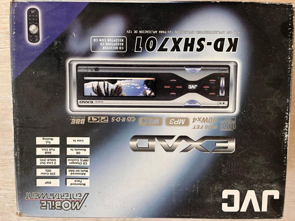 JVC autoradio, Ophalen of Verzenden, Zo goed als nieuw
