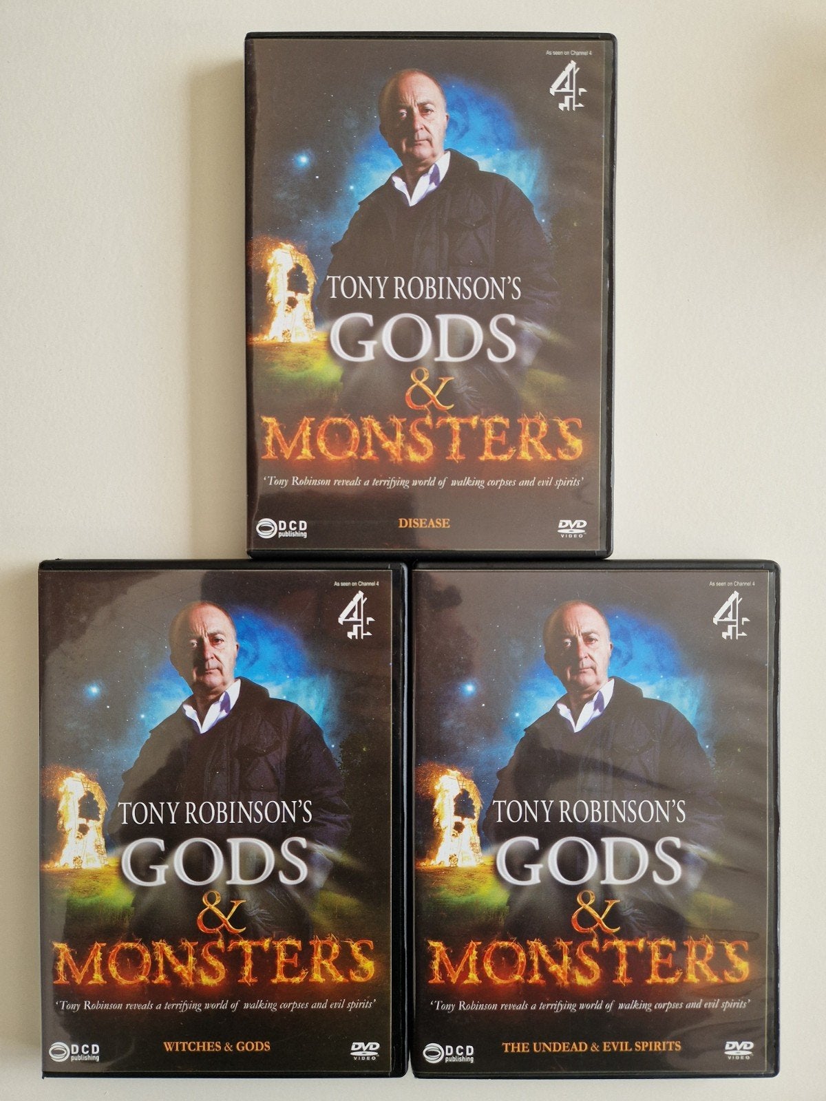 GODS & MONSTERS [3-DVD-SET] UK serie over oud bijgeloof, Verzenden, Zo goed als nieuw, Horror