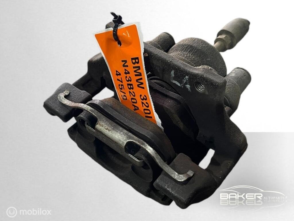 Remklauw linksachter BMW 3-serie E90 E91 LCI 320i (08-12), Gebruikt, Ophalen of Verzenden, BMW, BMW
