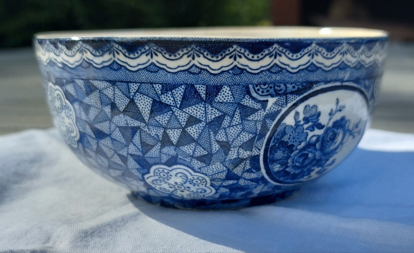 Villeroy & Boch Kom kommetje Blauw Wit Bonn, Antiek en Kunst, Ophalen of Verzenden