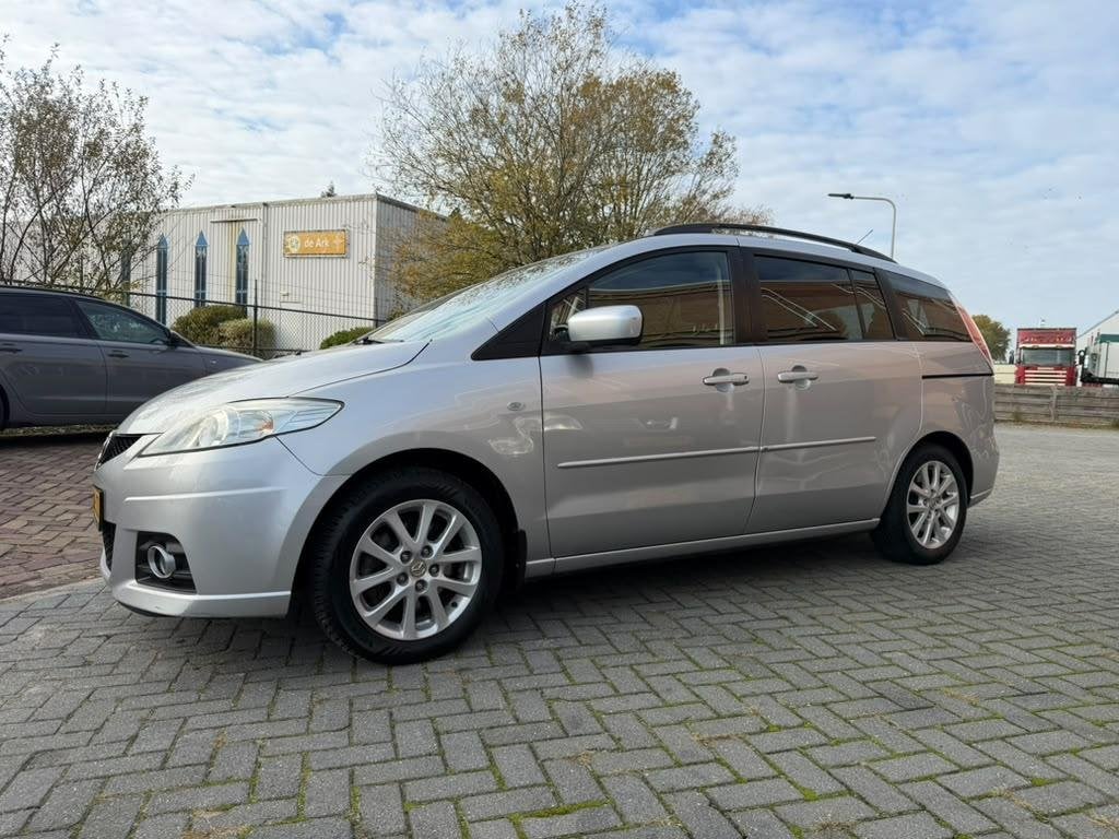 Mazda 5 1.8 TS NIEUWE APK | RUIME GEZINSAUTO 7 personen, Auto's, Stof, Gebruikt, 4 cilinders, Handgeschakeld