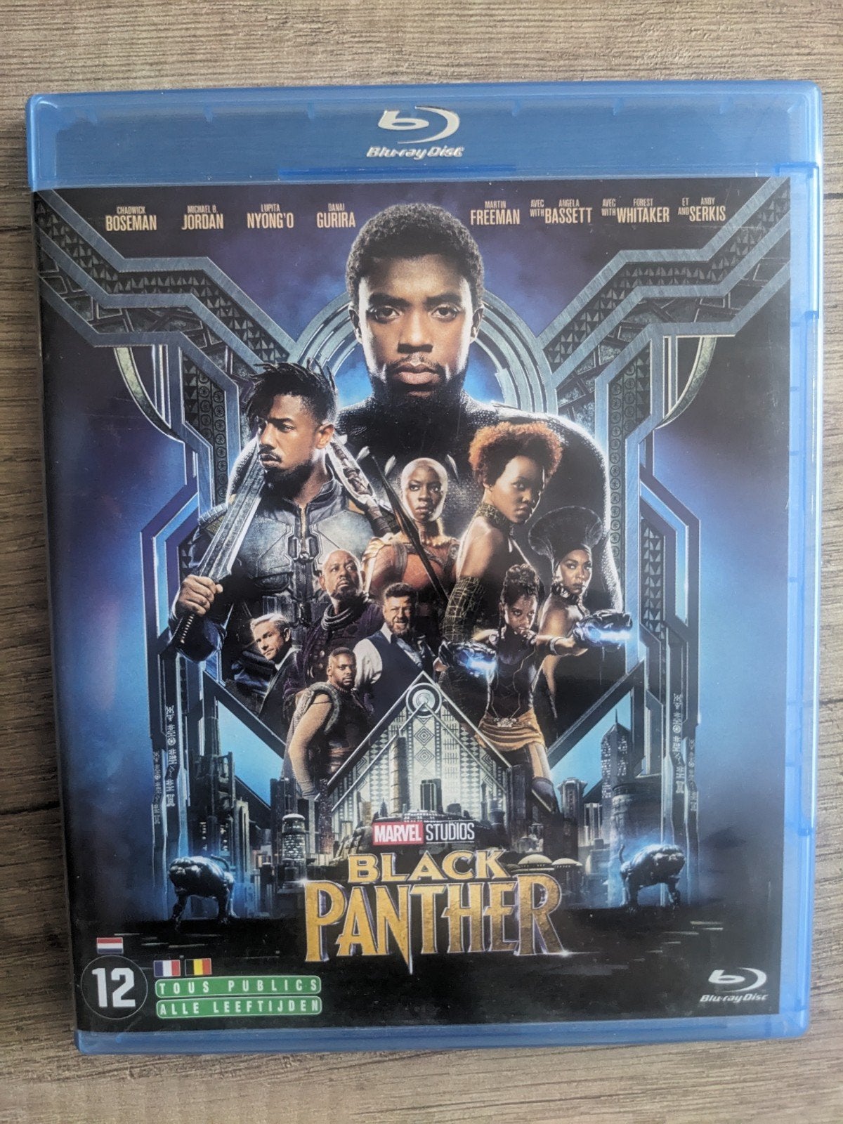 Black Panther Blu-ray - Marvel Studios Film, Ophalen of Verzenden, Zo goed als nieuw, Actie