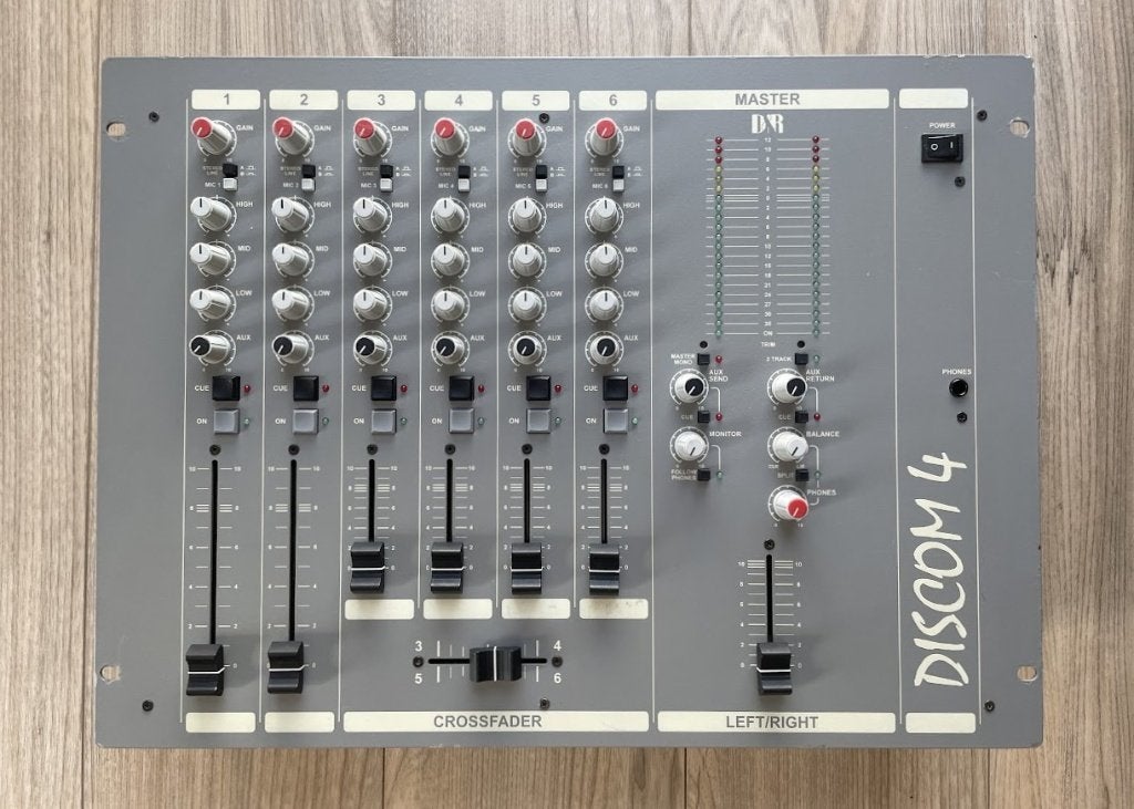 2x D&R Discom 4 mengpaneel – compleet en project/onderdelen, Muziek en Instrumenten, Ophalen of Verzenden, Gebruikt, 5 tot 10 kanalen