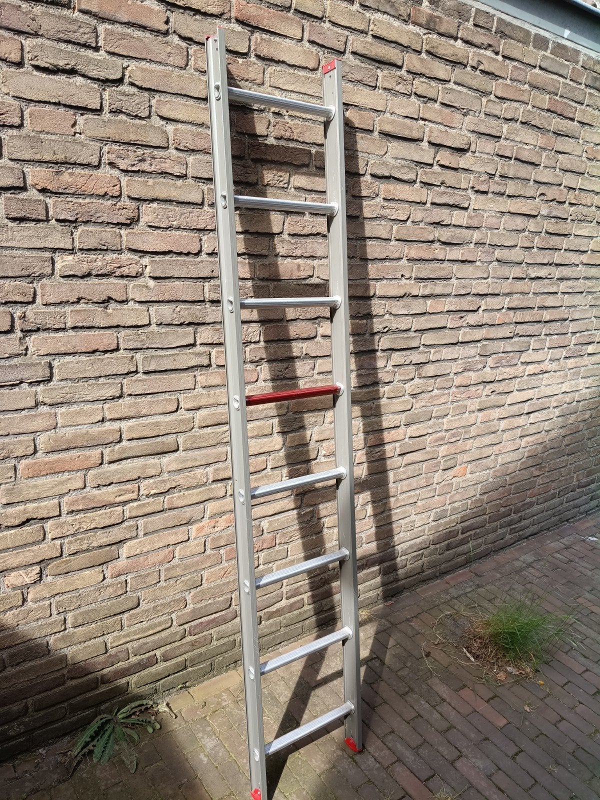 Aluminium trapladder, Ophalen, 4 meter of meer