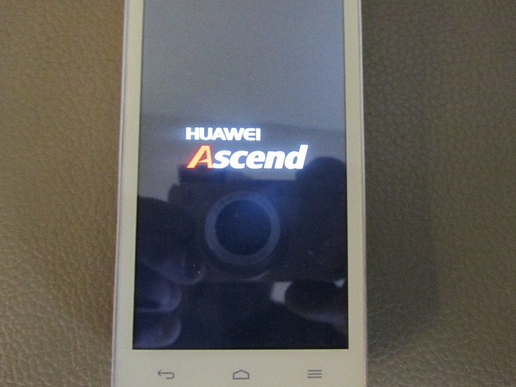 HUAWEI  Ascend Telefoon, Wit, Touchscreen, Ophalen of Verzenden, Zo goed als nieuw