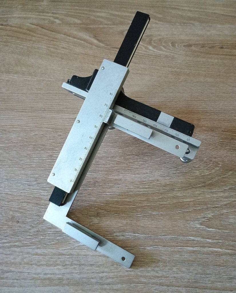 Microscoop kruistafel x y axis - merk onbekend, Ophalen of Verzenden, Gebruikt, Minder dan 400x, Onderdelen of Toebehoren