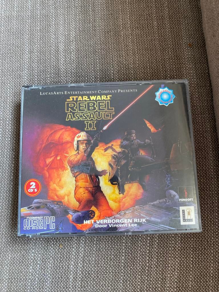 Star Wars Rebel Assault II: Het Verborgen Rijk PC CD-ROM, Gebruikt, Shooter, 1 speler, Ophalen of Verzenden