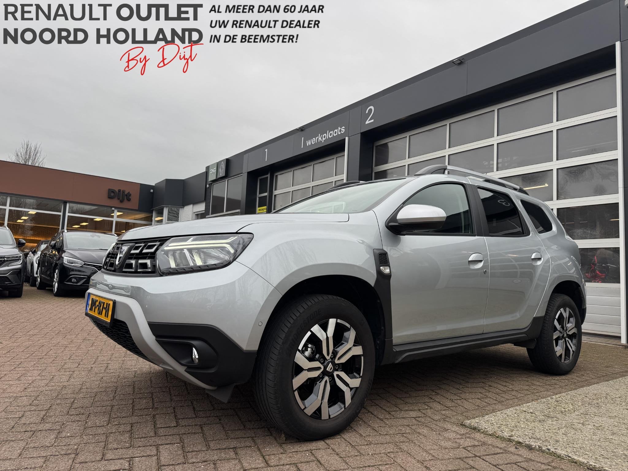 Dacia Duster 1.3 TCe 150pk EDC Prestige 14.297km!, Auto's, Dacia, Stof, Gebruikt, Euro 6, 4 cilinders