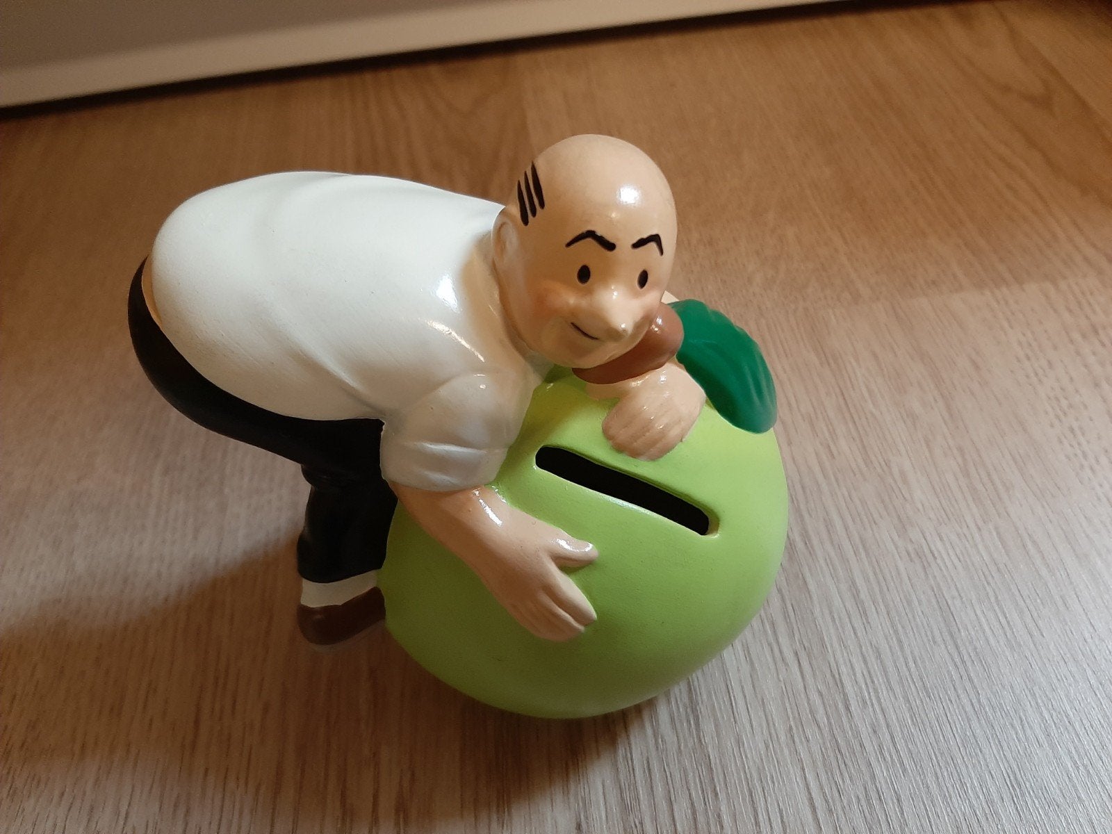 Suske en Wiske fruit spaarpot, Ophalen of Verzenden, Steen, Aardewerk of Keramiek