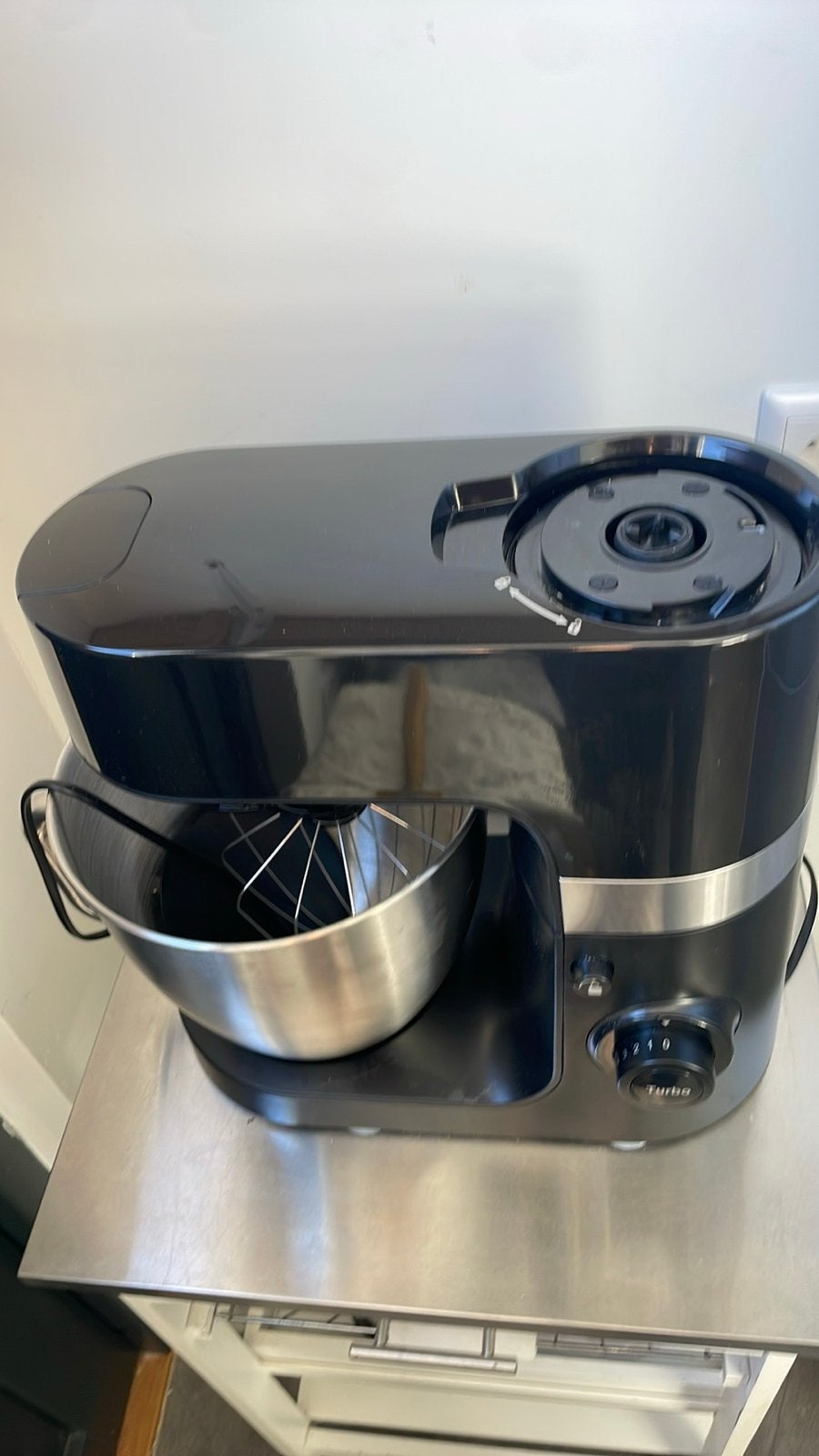 SilverCrest Keukenmachine met Blender - Zwart, 2 tot 3 liter, Ophalen of Verzenden, Gebruikt, 3 snelheden of meer