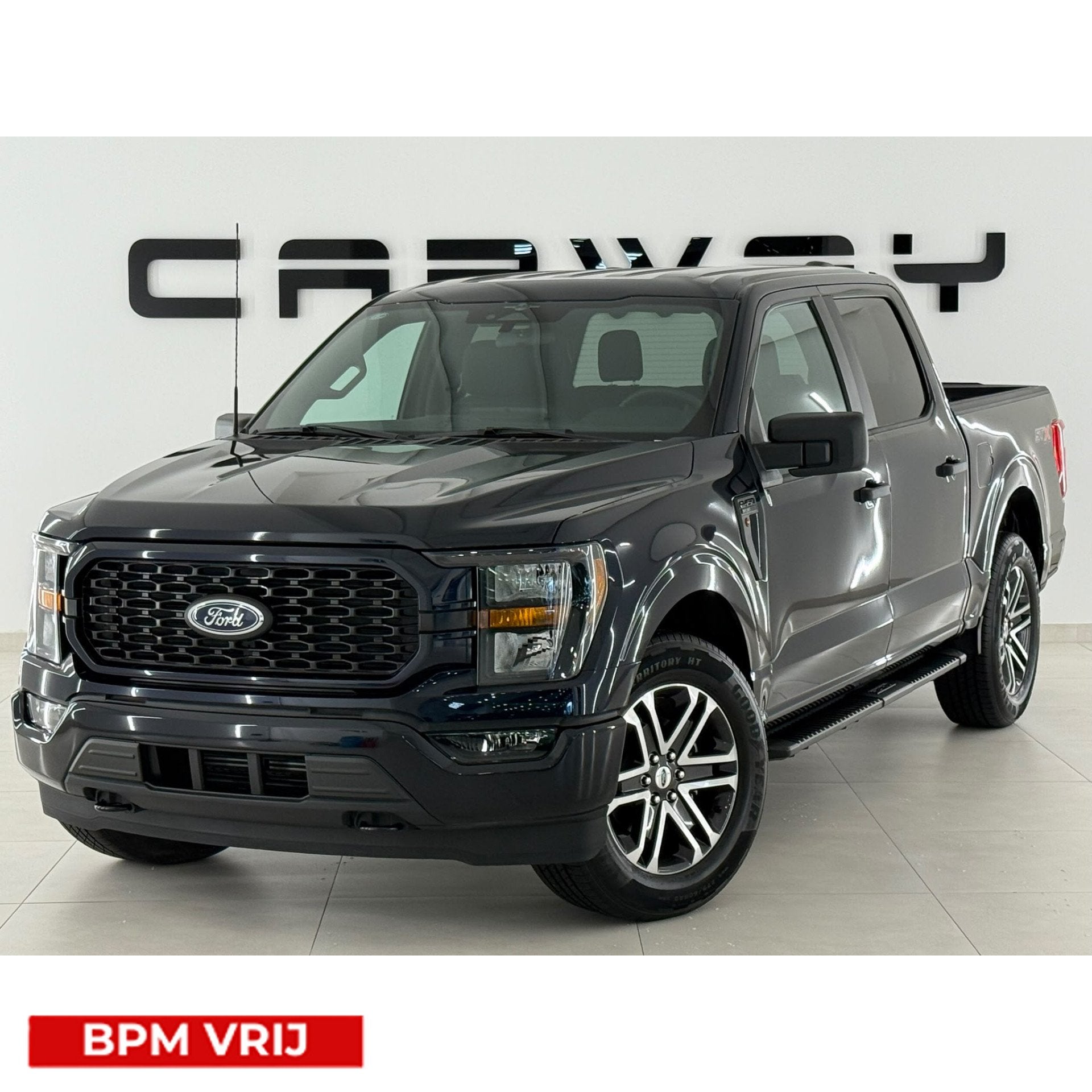 Ford USA F-150 V6 Ecoboost STX Sport Night Appearance Pack B, Automaat, 2241 kg, Gebruikt, Zwart