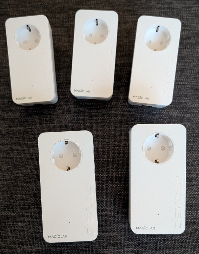 Devolo Magic 2 Lan Adapters (MT-2999 en MT-3157), Computers en Software, Ophalen of Verzenden, Zo goed als nieuw, Devolo.