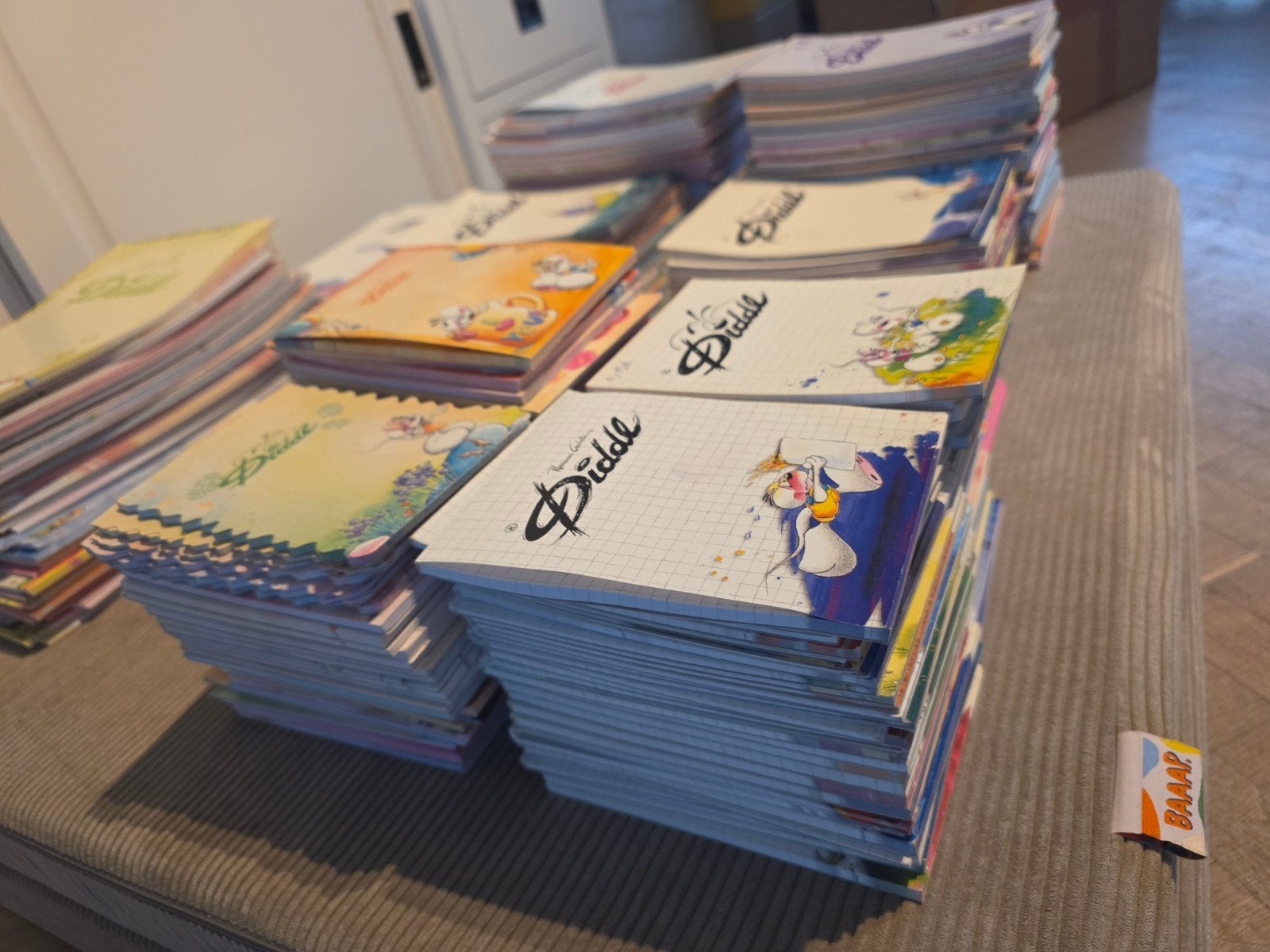 Veel Diddl blaadjes te koop, Verzamelen, Diddl, Ophalen of Verzenden, Diddl, Zo goed als nieuw, Papier, Kaart of Schrift