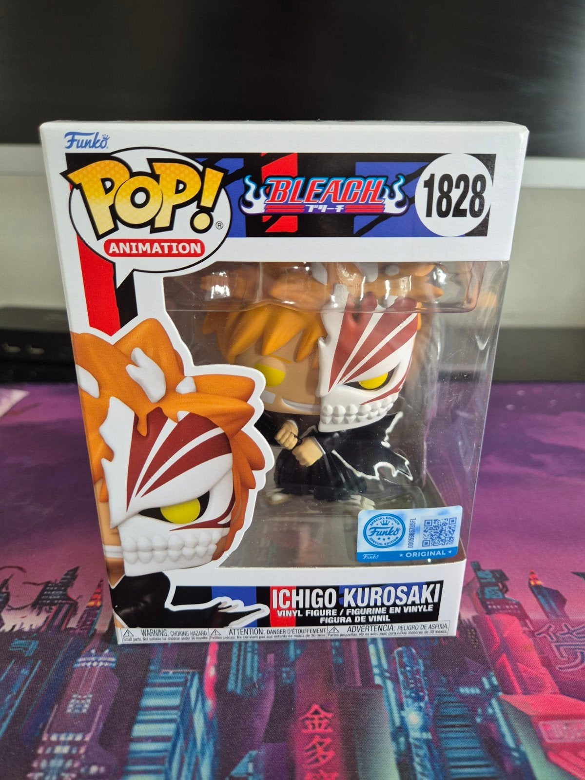 Funko Pop Bleach #1828 Ichigo Kurosaki (Half mask) Excl., Ophalen of Verzenden, Nieuw
