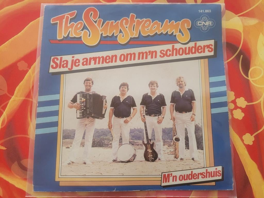 The Sunstreams - Sla je armen om me schouders., Ophalen, Zo goed als nieuw, Overige formaten, Levenslied of Smartlap