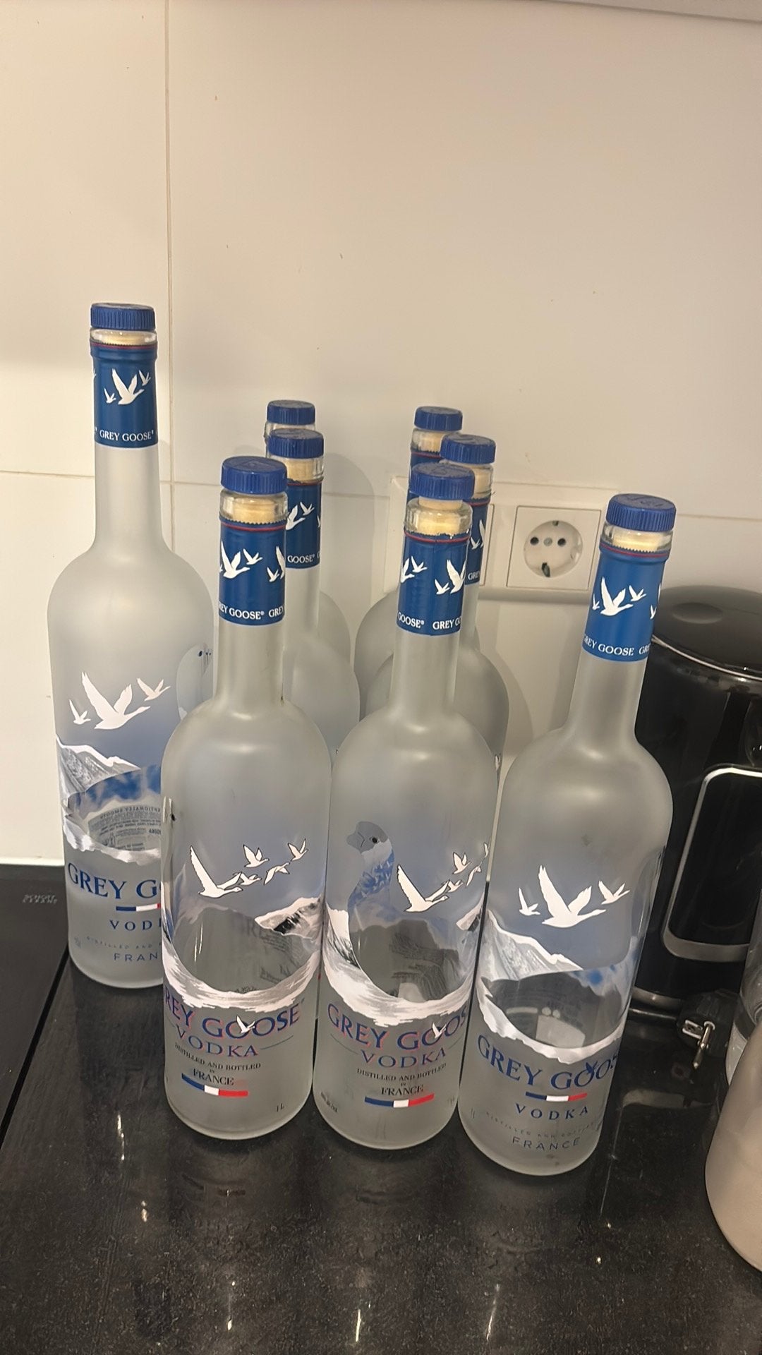 Lege grey goose flessen, Ophalen of Verzenden