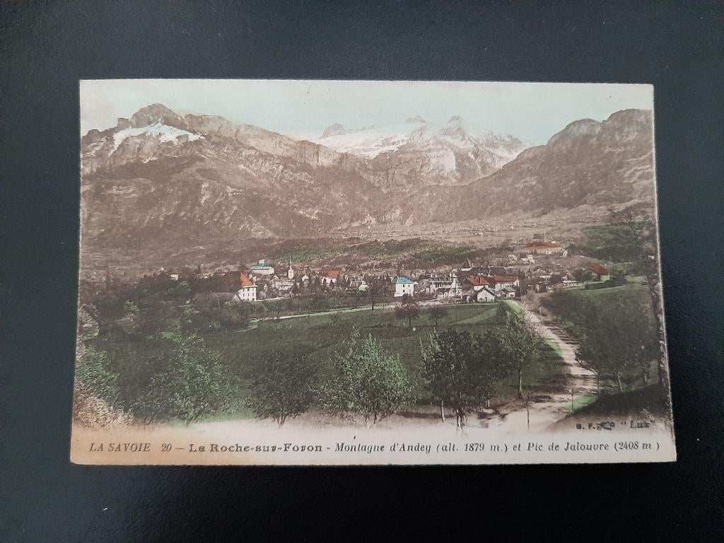 Frankrijk, La Savoie, La Roche sur Foron, ongelopen,, Verzenden, 1920 tot 1940, Ongelopen, Frankrijk