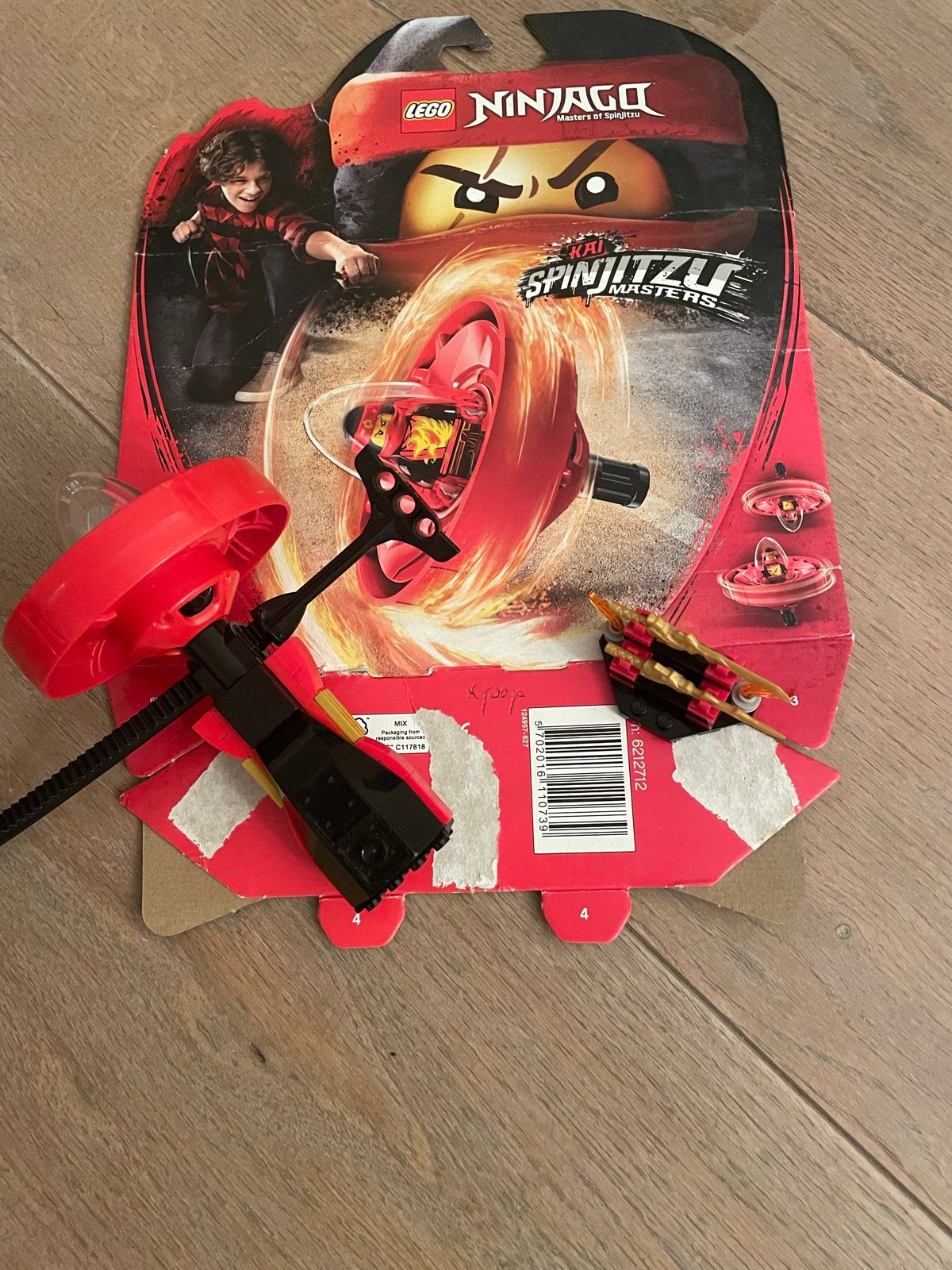 70633 LEGO Ninjago Spinjitzu Masters Kai -, Gebruikt, Lego, Ophalen of Verzenden, Compleet