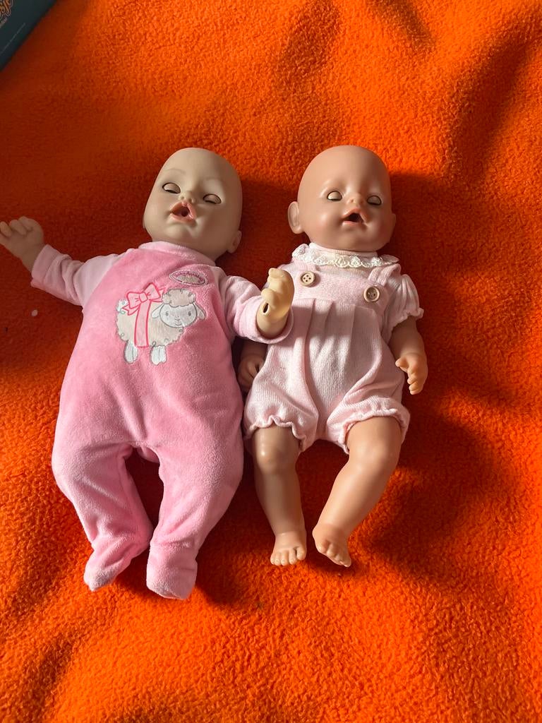 Baby Born en Baby Annabell poppen, Ophalen of Verzenden, Gebruikt, Babypop