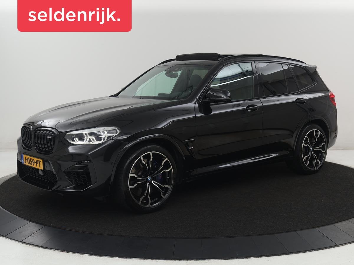 BMW X3 M Competition 510PK | Panoramadak | Head-Up | 360 Cam, Automaat, Lichtsensor, Gebruikt, Zwart