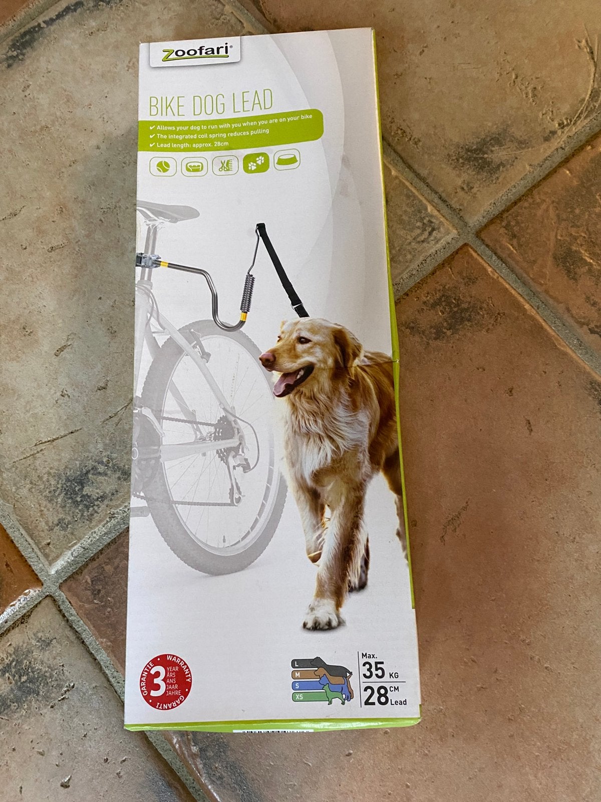 Bike dog lead, hondgeleider voor aan de fiets., Ophalen of Verzenden, Nieuw
