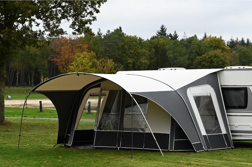 deeltent Unico 500, Caravans en Kamperen, Ophalen, Zo goed als nieuw, Ten Cate All Season 240g/m2, Unico Ventura