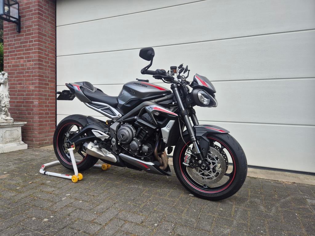 Triumph Street Triple 765 RS 2020 | 10.500km | Full option, Motoren, Occasion, Motorrijbewijs A, 3 cilinders, Particulier