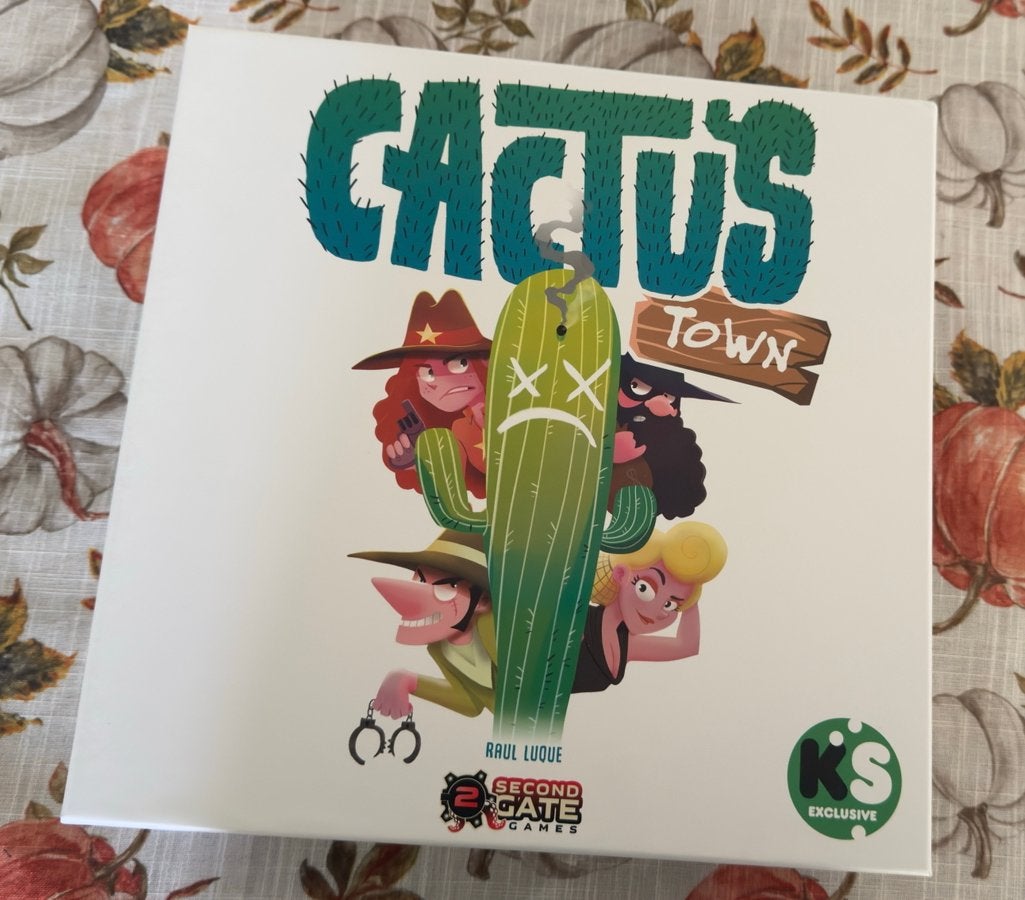 Cactus Town Kickstarter Edition + Alle Expansions/ongespeeld, Drie of vier spelers, Ophalen of Verzenden, Zo goed als nieuw