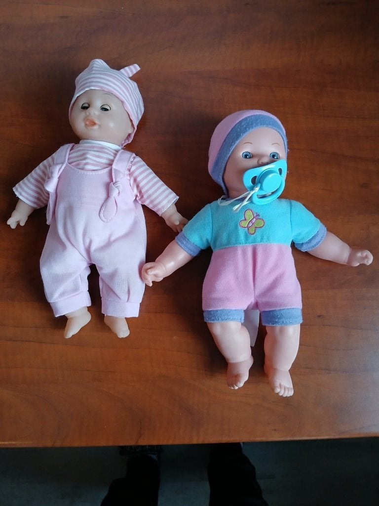 Poppen, Kinderen en Baby's, Speelgoed | Poppen, Ophalen, Gebruikt, Babypop