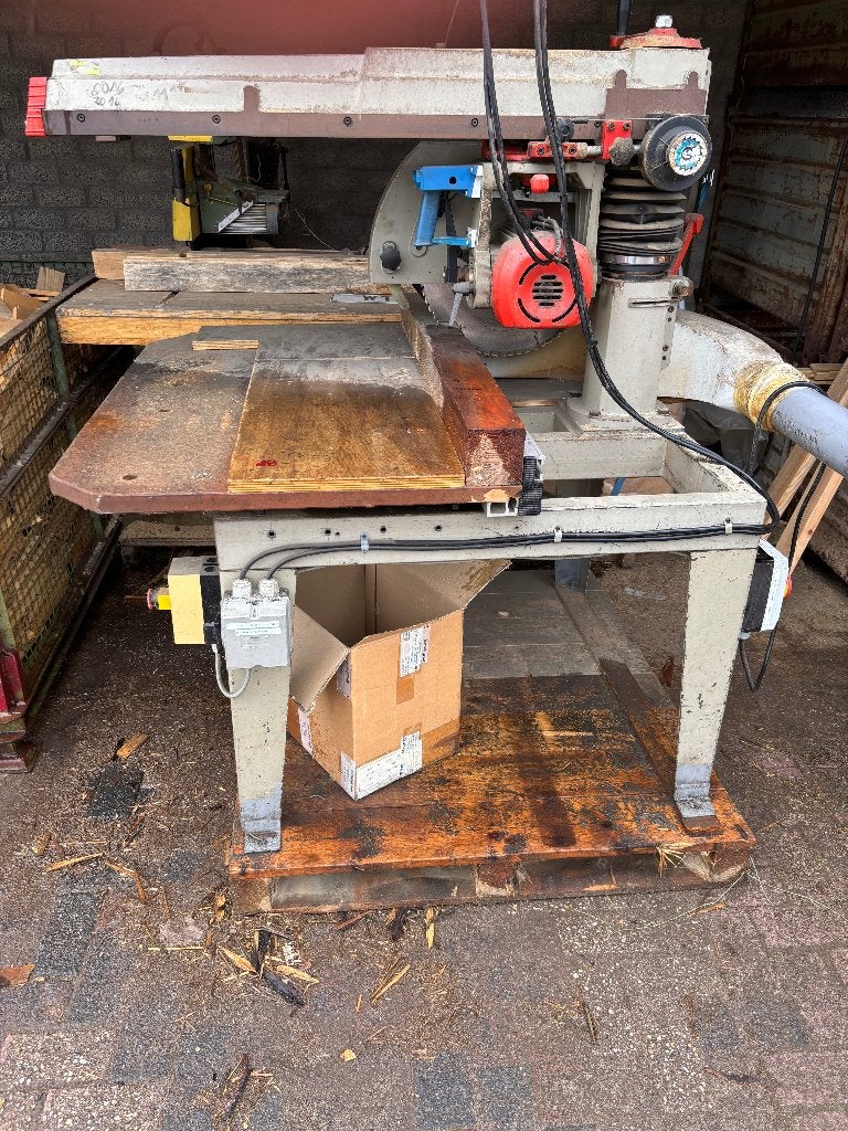 Afkortzaag hout omga radial 700, Gebruikt, Ophalen of Verzenden, Omga, Afkortzaag