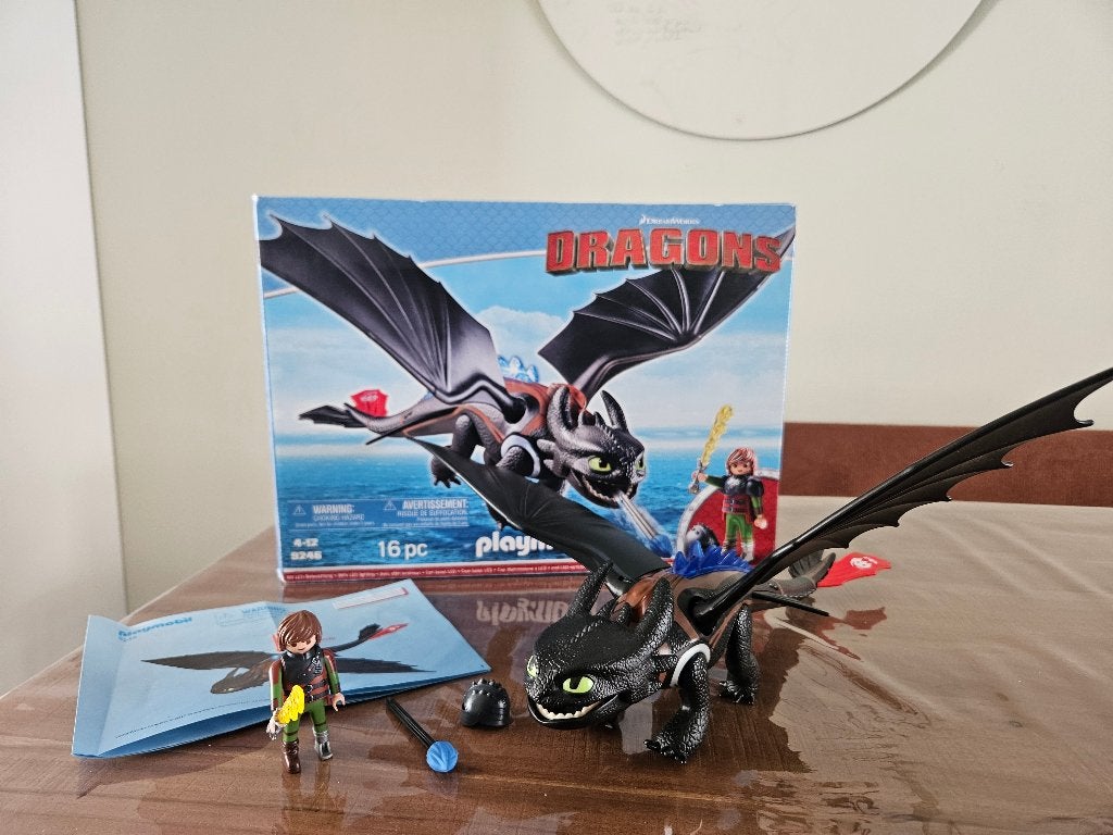 PLAYMOBIL Hikkie & Tandloos - 9246, Ophalen, Zo goed als nieuw, Complete set