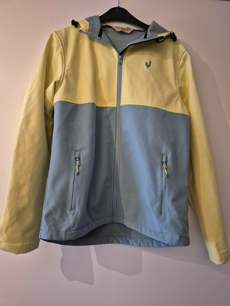Ayacucho Windstopper Jas Geel/Mintgroen Maat 176, Ophalen of Verzenden, Gebruikt, Ayacucho, Jongen of Meisje