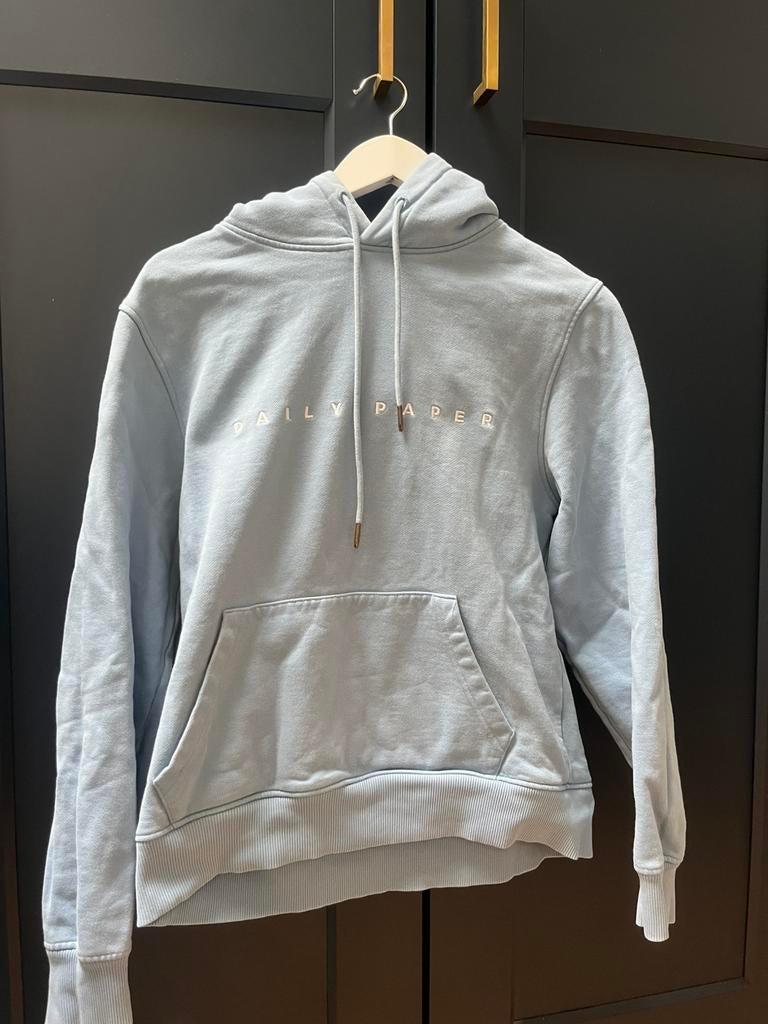 Daily paper hoodie, Ophalen of Verzenden, Zo goed als nieuw, Maat 34 (XS) of kleiner, Blauw